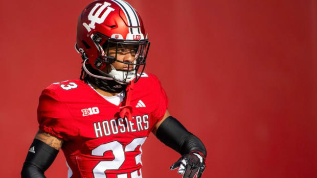 Jordan Shaw played as a true freshman at Indiana.